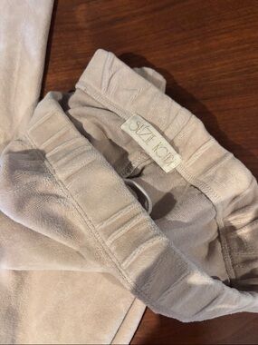 Suzi Kondi zephyr velour pants.